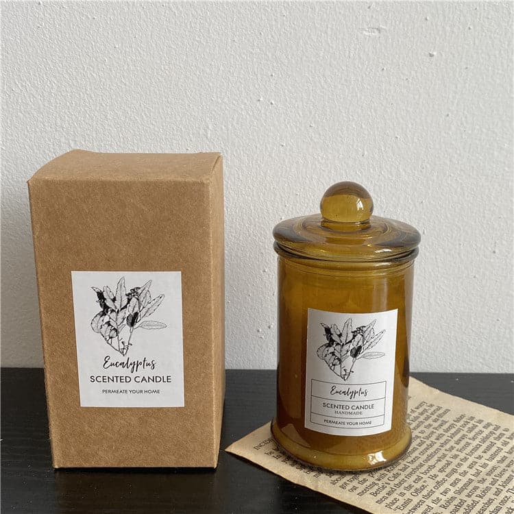 Ins style vintage handmade soy wax scented candle