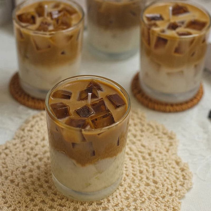 Iced Latte Coffee Scented Candle