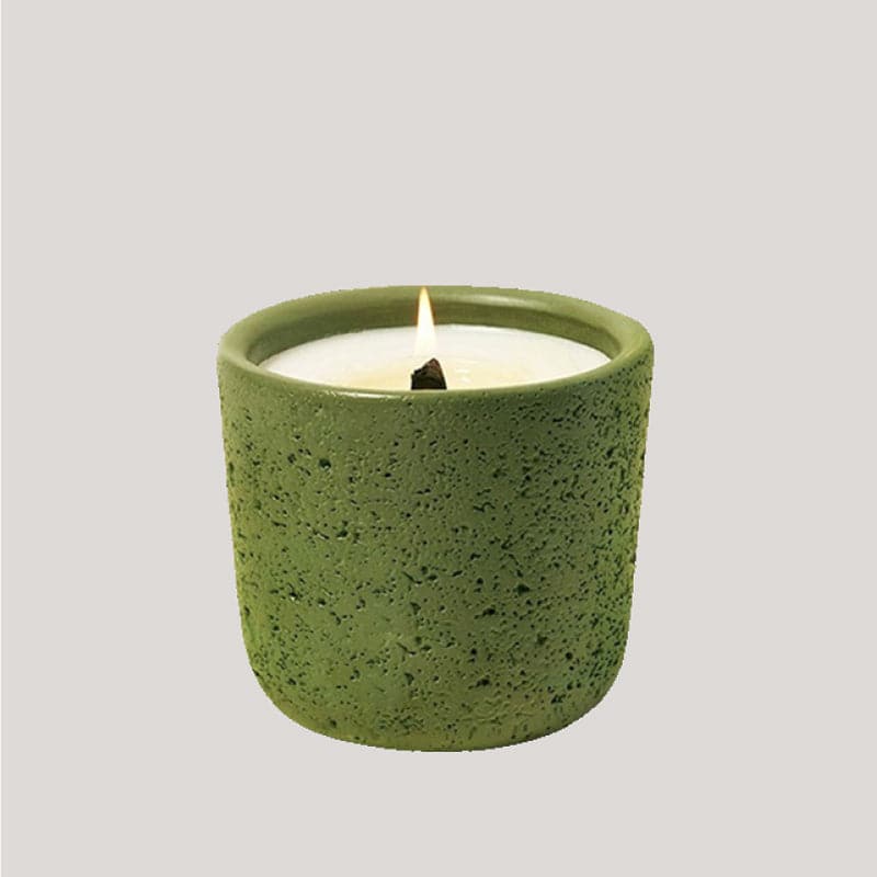 Volcanic Rock Candle