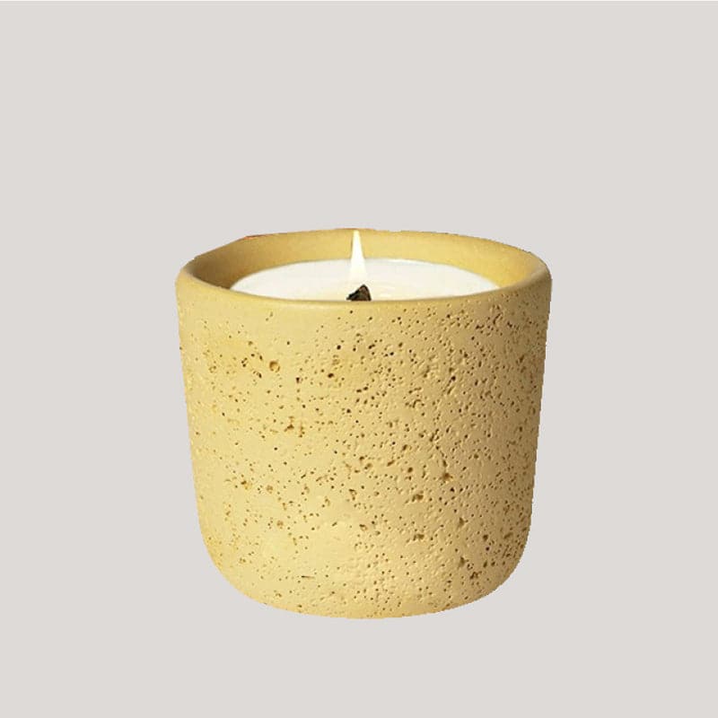 Volcanic Rock Candle