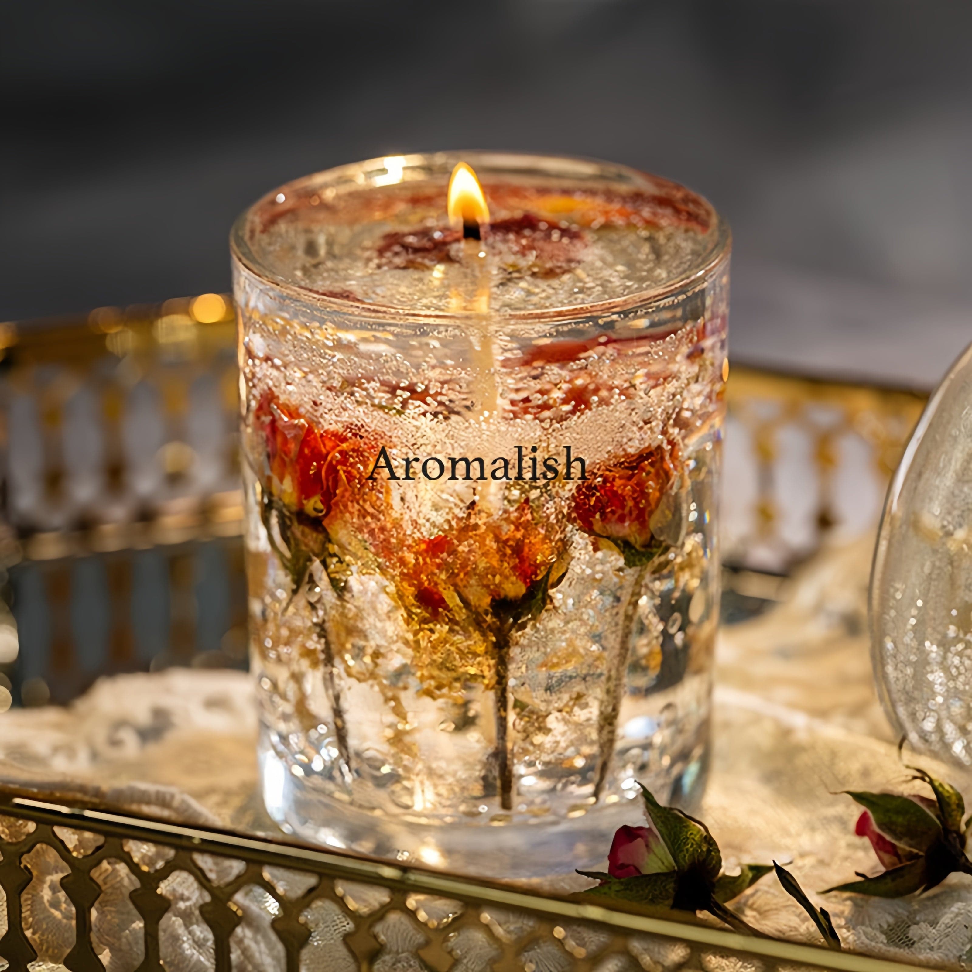 Real Floral Jelly Scented Candle