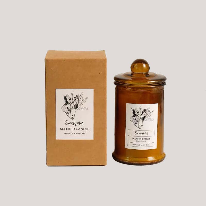 Ins style vintage handmade soy wax scented candle