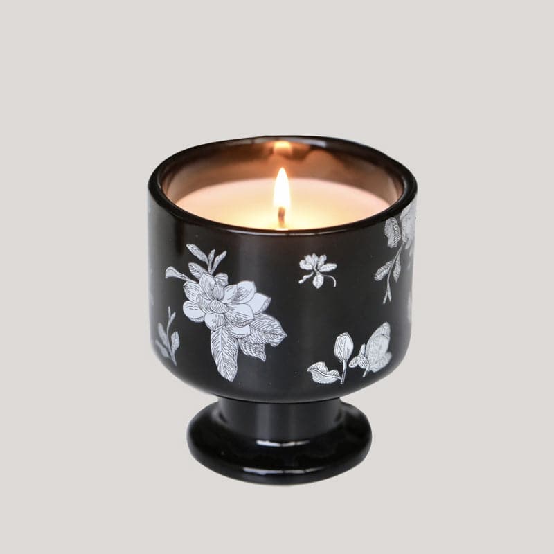 Camellia & Butterfly Ceramic Jar Candle