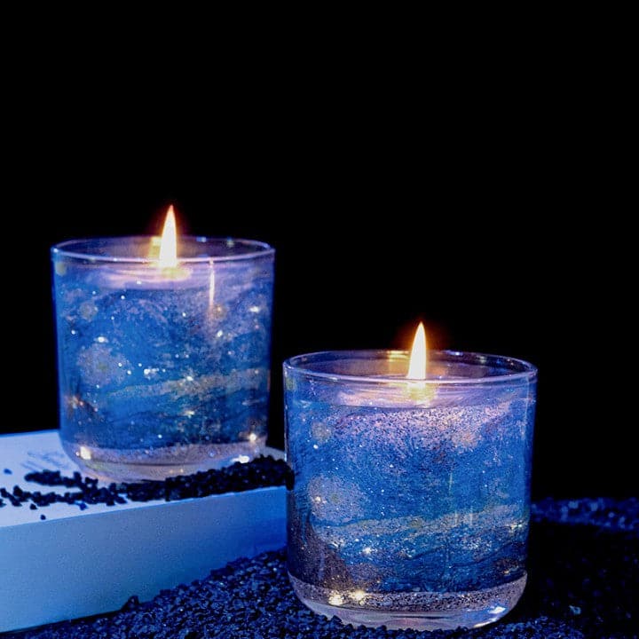 Starry Night Candle