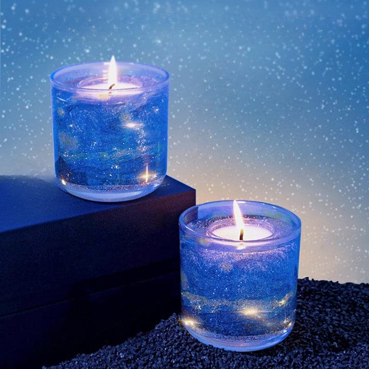 Starry Night Candle