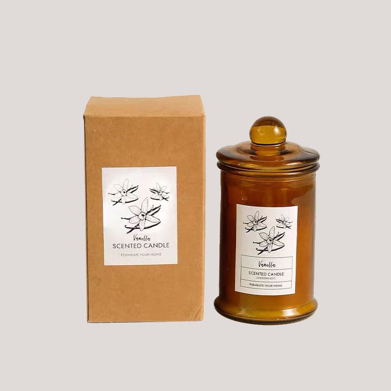 Ins style vintage handmade soy wax scented candle