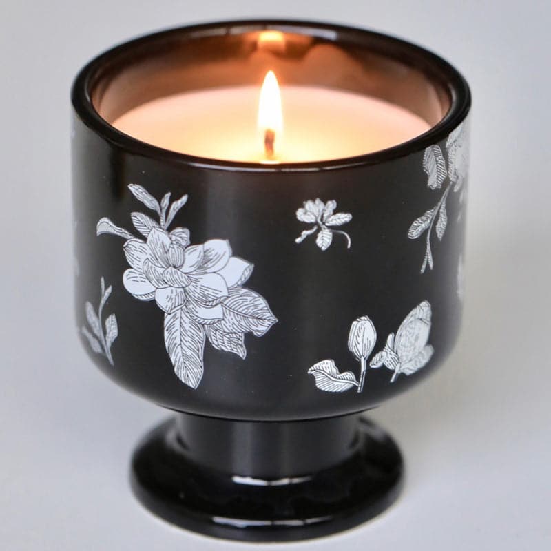 Camellia & Butterfly Ceramic Jar Candle