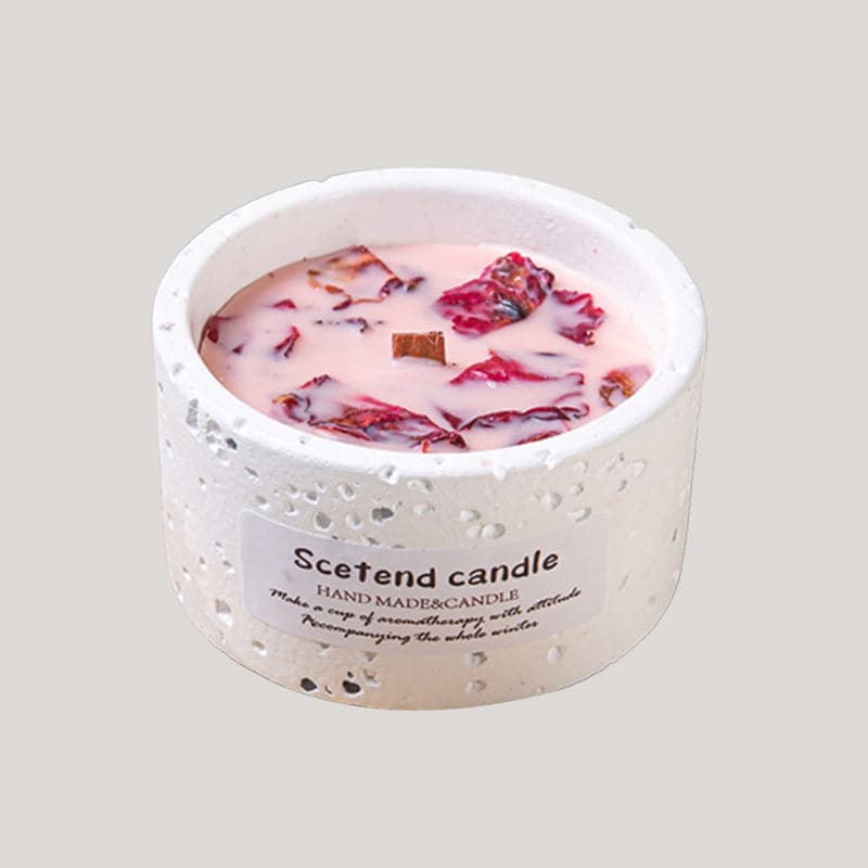 Rose & Lychee Scented Candle