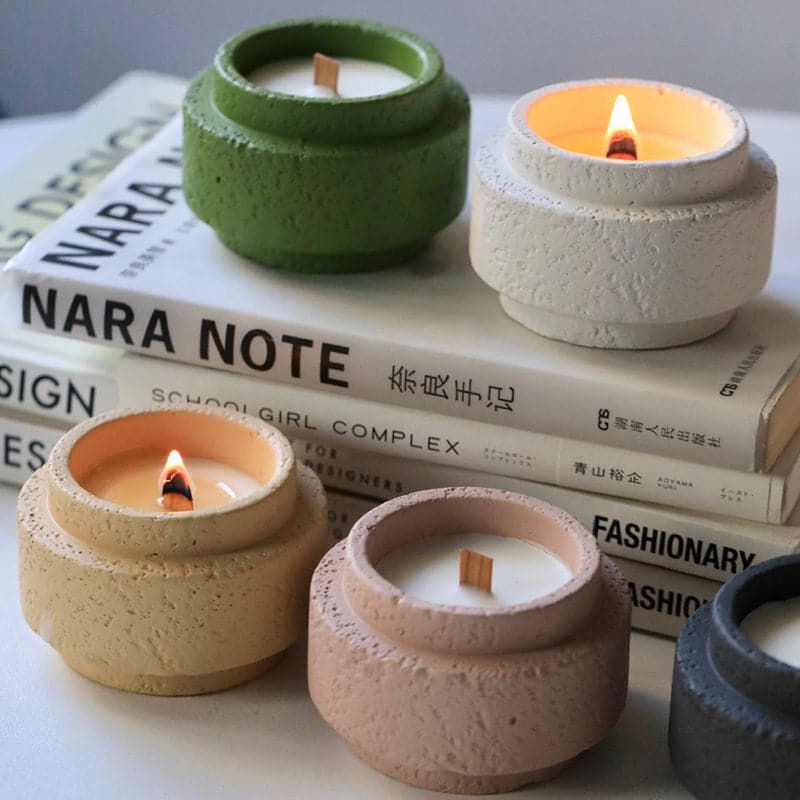 Cement Scented Candle