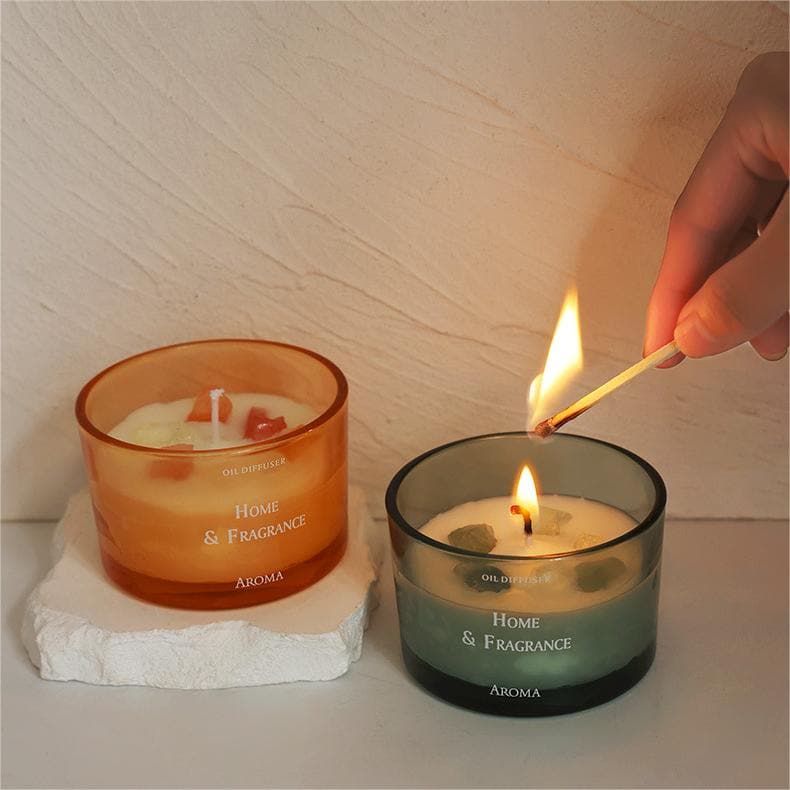 Crystal Aroma Candle