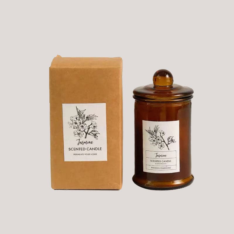 Ins style vintage handmade soy wax scented candle